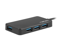 Natec HUB USB 3.0 MOTH 4-PORTY CZARNY - 1470226 - zdjęcie 4